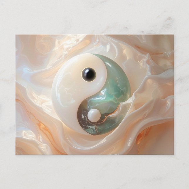 YIN UND YANG - Yijing Postkarte (Vorderseite)