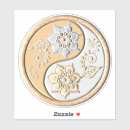 Yin Yang 1 Aufkleber