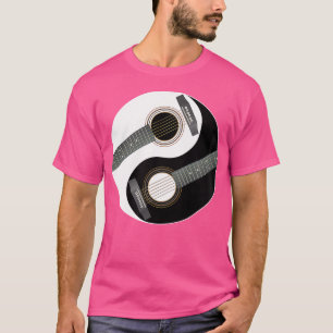 Yin Yang Acoustic Gitarrist Musiker Gif T-Shirt