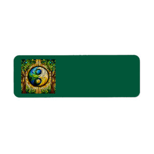 Yin Yang Address Labels