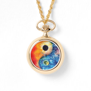 Yin-yang Armbanduhr