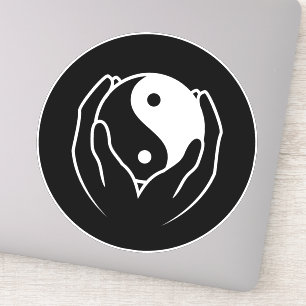 Yin Yang Aufkleber
