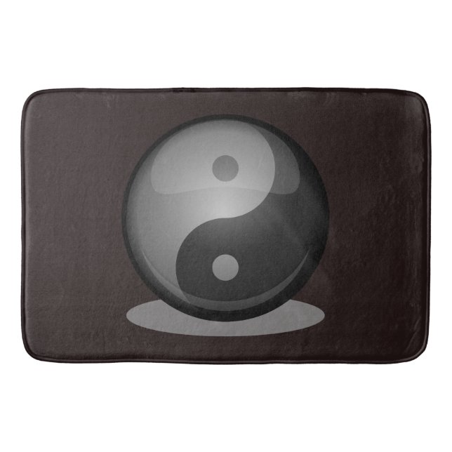 Yin Yang Badematte (Vorderseite)