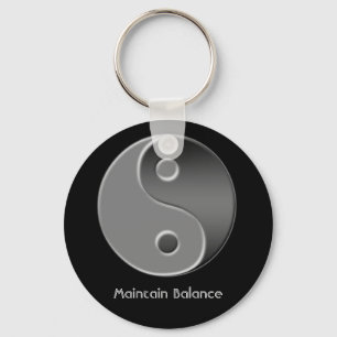 Yin-Yang, Balance halten Schlüsselanhänger