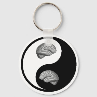 Yin/Yang Brain Schlüsselanhänger