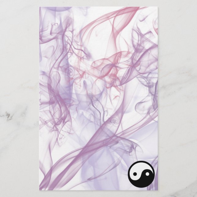 Yin Yang Briefpapier (Vorderseite)