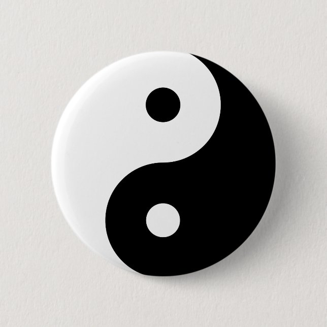 Yin Yang Button (Vorderseite)