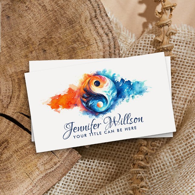 Yin Yang - Celestial Equilibrium Visitenkarte (Von Creator hochgeladen)