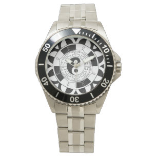 Yin Yang Classic Stainless Steel Watch Armbanduhr