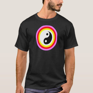 Yin Yang Color Block T-Shirt