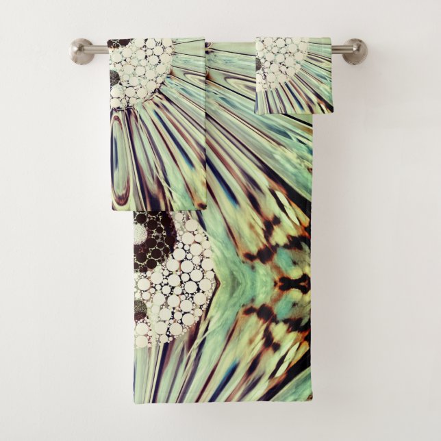 Yin Yang Color Splash Badhandtuch Set (Insitu)