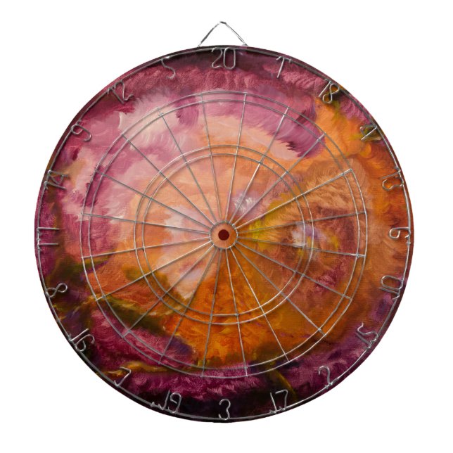 Yin Yang Dartscheibe (vorne)