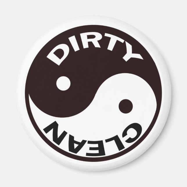 Yin Yang Dishwasher Magnet (Vorne)