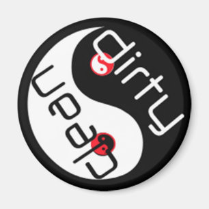 YIN YANG DISHWASHER MAGNET