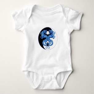 Yin Yang Drache 2 Baby Strampler