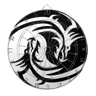 Yin Yang Drache Dartscheibe