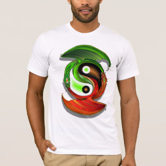 Yin Yang Drache T-Shirt