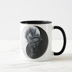 Yin Yang Drache-Wecker-Tasse Tasse