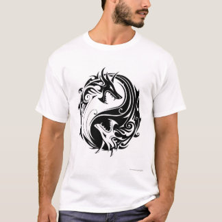 Yin Yang Dragon T - Shirt