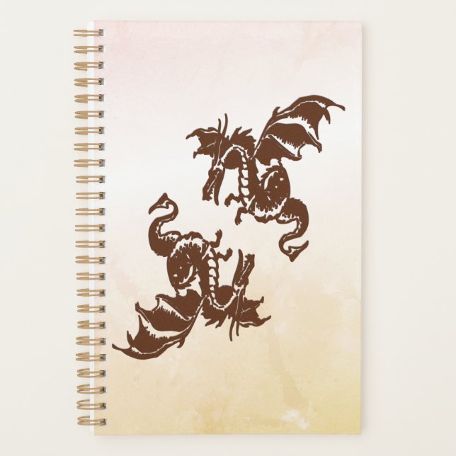 Yin Yang Dragons Planer (Vorderseite)
