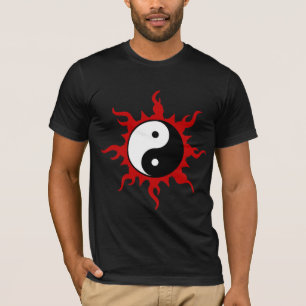 Yin Yang Dunkelheits-T-Shirt T-Shirt