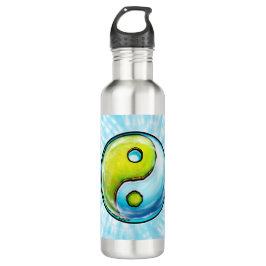 Yin-Yang Earth Krawatte Dye Edelstahlflasche