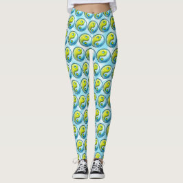 Yin-Yang Earth Krawatte Dye Leggings