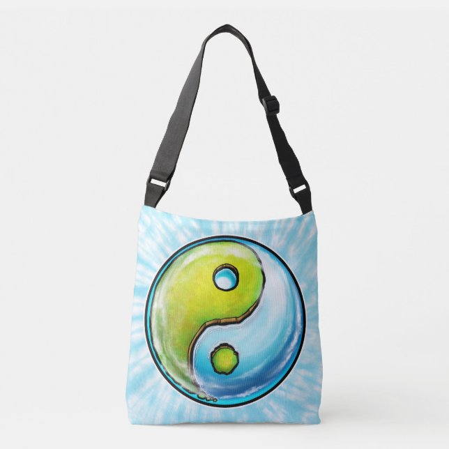 Yin-Yang Earth Tragetaschen Mit Langen Trägern (Vorderseite)