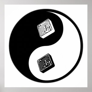 Yin Yang Electronics Poster