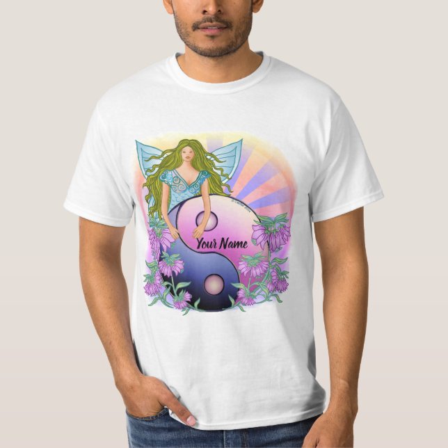 Yin Yang Fee  T-Shirt (Vorderseite)