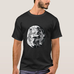 Yin Yang Fisch Koi Fisch T-Shirt