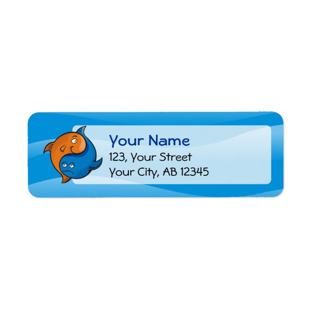 Yin Yang Fish Cartoon (Vorne)