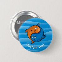 Yin Yang Fish Cartoon