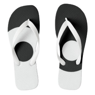 Yin Yang Flip Flops