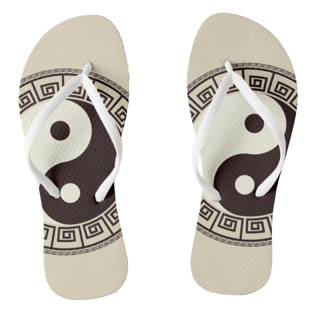 Yin-Yang-Flip-Flops Flip Flops (Fußbett)