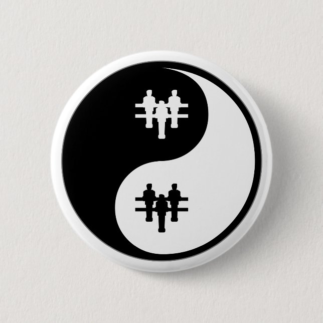 Yin Yang Foosball Button (Vorderseite)