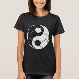 Yin Yang Fußball Grafik Für Männer Frauen Jungen U T-Shirt