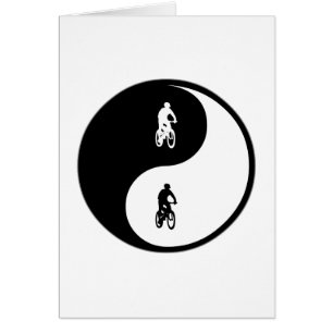 Yin Yang Gebirgsradfahren