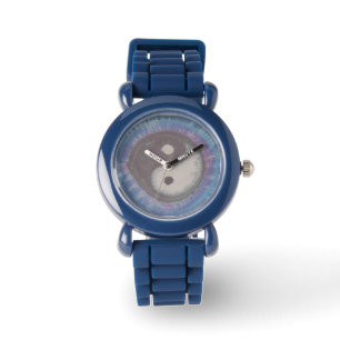 Yin Yang Gefärbte Krawatte Armbanduhr