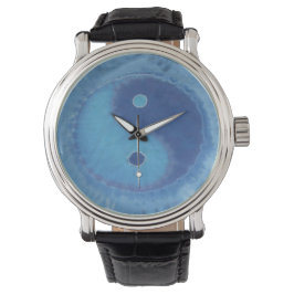 Yin Yang Gefärbte Krawatte Armbanduhr