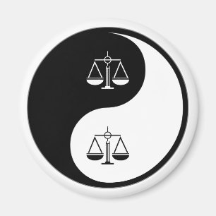 Yin Yang Gesetz Magnet