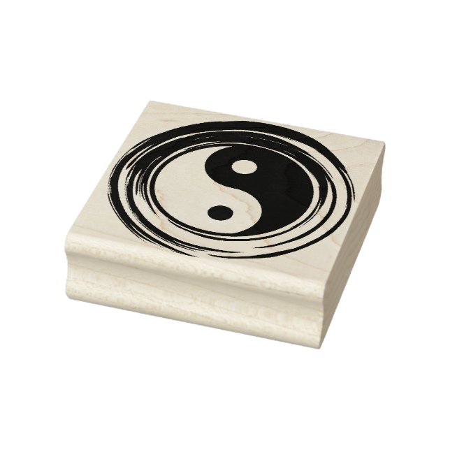 Yin Yang Gummistempel (Stempel)