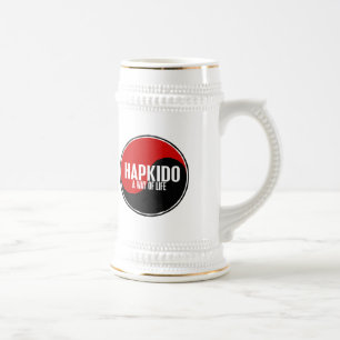 Yin Yang HAPKIDO 1 Bierglas