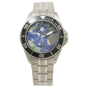 Yin-Yang Harmonie-Erdplanet Armbanduhr