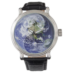 Yin-Yang Harmony auf unserem Planeten Armbanduhr