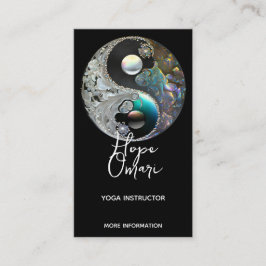Yin Yang, Healing Arts Visitenkarte