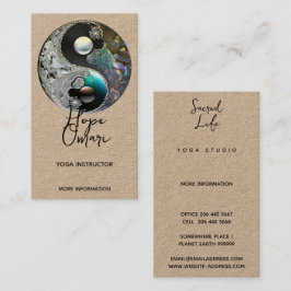Yin Yang, Healing Arts Visitenkarte