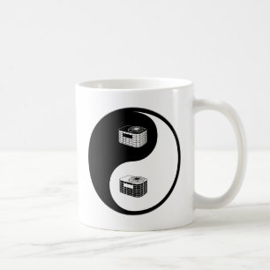 Yin Yang HVAC Kaffeetasse