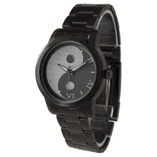 Yin Yang in der Armbanduhr
