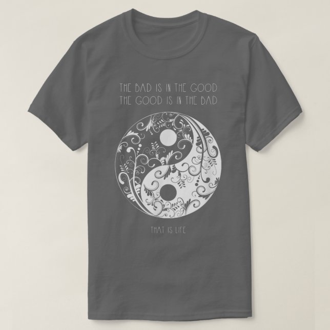 Yin Yang in Harmony  T-Shirt (Design vorne)